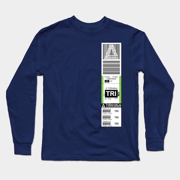 luggage front Long Sleeve T-Shirt by tri2021
